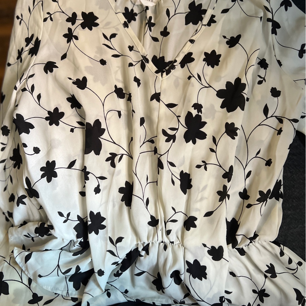 Pretty long sleeve blouse